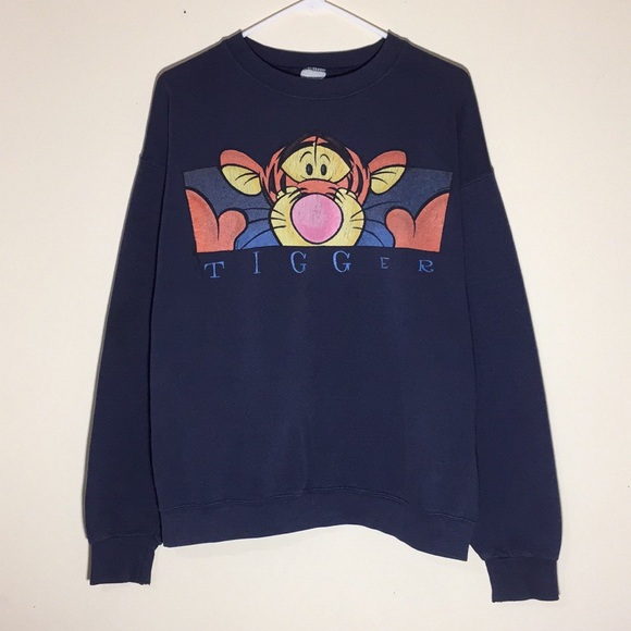 Disney Tops - Vintage 1990s Tigger Disney Sweatshirt